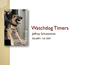 Watchdog Timers
