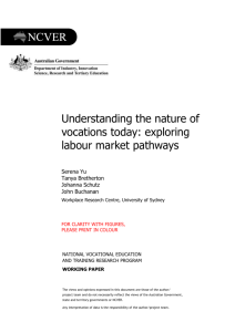 - National Centre for Vocational Education Research