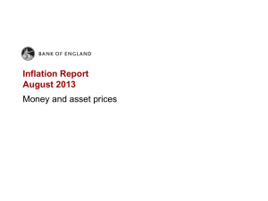 Bank of England Inflation Report August 2013