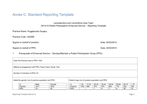 PPG Reporting Template 2014-2015