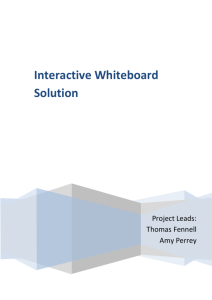 Interactive Whiteboard Solution