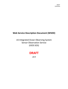 IOOS SOS WSDD Draft v0.91
