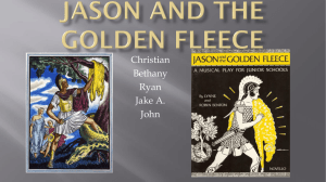 Jason and the golden fleece - Ms. Garrison