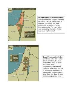 History of the Arab-Israeli Conflict in Maps