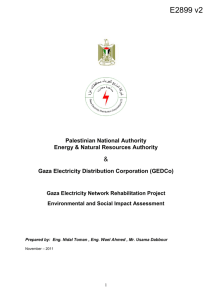 The Environmental study for - Documents & Reports