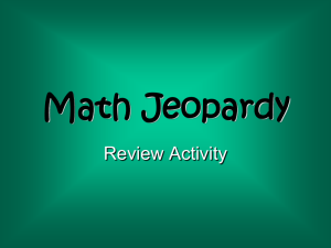 Math A Mania - WordPress.com