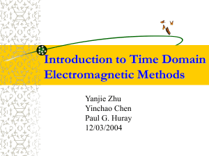 Introduction to Time Domain Electromagnetic Methods