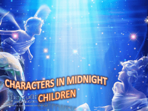Midnight's Children author &Characters