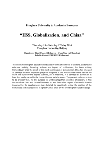HSS, Globalization, and China