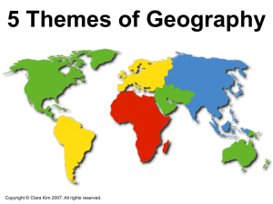 5 Themes of Geography PPT