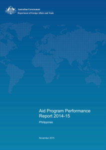 Annex B - Progress towards Performance Benchmarks in 2014-15