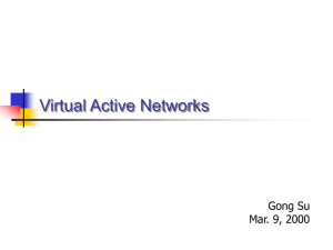 Virtual Active Networks