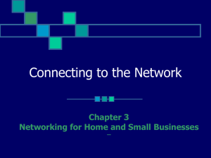 Chp. 3 - Cisco Networking Academy