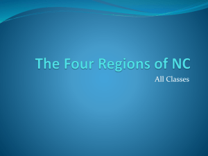 The Four Regions of NC