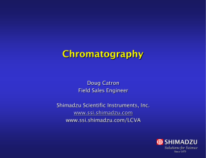 IHCC Chromatography Basics and Troubleshooting Day