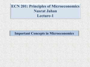ECN 201 Lecture 1