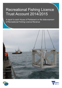 2014-15 RFL Trust Account Report to Parliament [MS