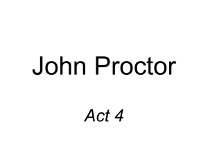 John Proctor Act 4