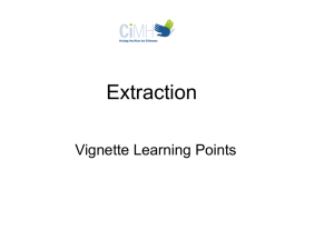 Extraction PPT
