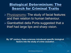 Biological Determinism - McGraw-Hill