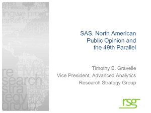Tim Gravelle, Research Strategy Group Inc