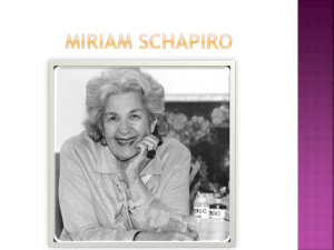 Miriam Schapiro - brittanibeiersdorf