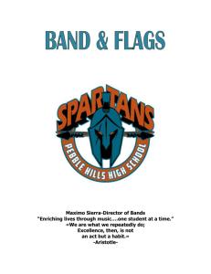 Band Handbook - Socorro Independent School District