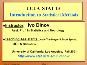 Chapter 12 - UCLA Statistics