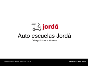 final presentation - Universidad Politécnica de Valencia