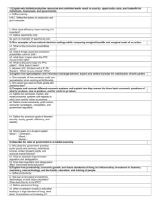 Unit 1 standards questions