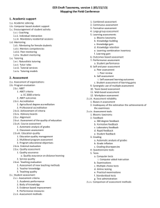 EER-taxonomy-v1 - A Taxonomy for the Field of Engineering