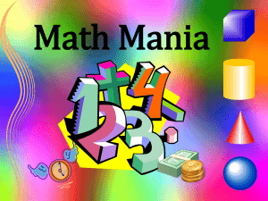 Math Mania