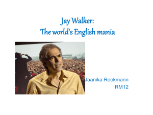 Jay Walker: The world's English mania