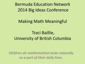 to presentation - Bermuda Education Network