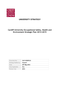 Safety, Health and Environment Strategic Plan