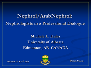 Nephrol/ArabNephrol - University of Alberta