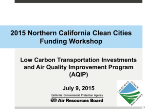 Air Resources Board - Sacramento Clean Cities