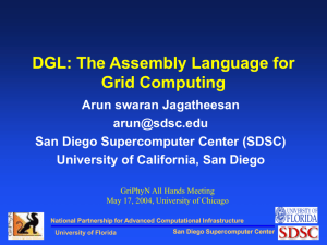 A Language for Grid File System - San Diego Supercomputer Center