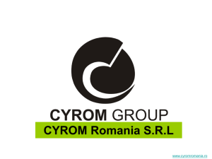 CYROM Romania SRL