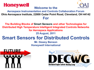 Smart Sensors for Distributed Control