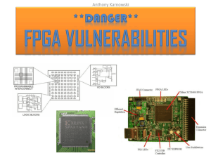 DANGER** FPGA Vulnerabilities