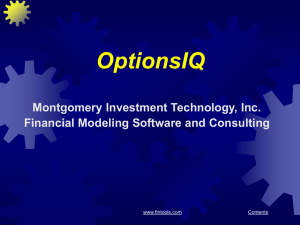 OptionsIQ - Montgomery Investment Technology
