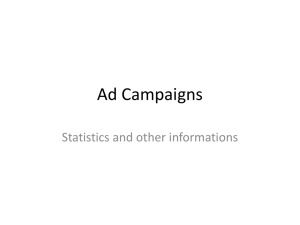 Ad statistics