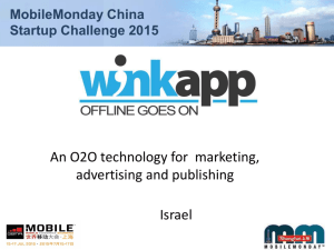 WinkApp - Mobile Monday Shanghai