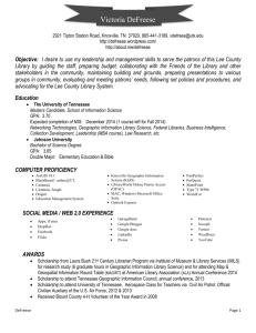 DeFreese.resume.Librarian..June2014