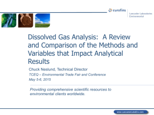 Dissolved Gas Analysis: A Review and Comparison of the Methods