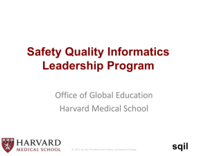 PowerPoint Presentation - Harvard Medical School