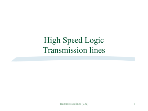 Chapter 4 - Transmission lines
