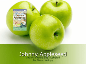 Johnny Appleseed - Open Court Resources.com
