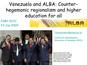 Venezuela and ALBA